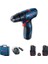 Menashop Metrashop Professional Gsb 120-LI Akülü Darbeli Delme Vidalama Makinesi (12 Volt, 2 x 2,0 Ah Akü, Şarj Cihazı, Yumuşak/sert Tork: 14/30 Nm; Plastik Çanta) 2