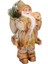 Yılbaşı Noel Baba Hediye Çuvallı Pelüş Ayı Dekorlu Gold 30 cm . 2