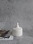 Menashop Metrashop Beyaz Seramik Vazo ve Mumluk Seti - Modern ve Minimalist Dekorasyon 2