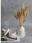 Menashop Metrashop Beyaz Seramik Vazo ve Mumluk Seti - Modern ve Minimalist Dekorasyon 3