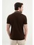 Desenli Slim Fit Polo Yaka Kısa Kollu Erkek Triko Hırka 3