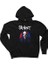 Slipknot Mick Thomson Face Siyah Kapşonlu Sweatshirt Hoodie 1