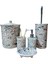 Dara Collection 5 Parça Banyo Seti Terrazzo Desenli 1