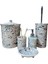 Dara Collection 5 Parça Banyo Seti Terrazzo Desenli 3