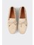 Bej Deri Erkek Loafer 4