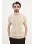 Desenli Slim Fit Bisiklet Yaka Erkek Triko T-Shirt 1