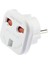 Menashop Metrashop 521051 Ingiliz Dubai Hong Kong Fişi Türk Fişi Ingiliz Fişe Çevirici Priz Dönüştürücü Seyahat Adaptörü, Çoklu Priz Dönüşümü, Taşınabilir ve Pratik Seyahat Çözümü 1