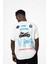 Bmw S1000RR Tasarımlı Oversize Unisex Tişört – Unleash The Beast Motosiklet Temalı Beyaz Siyah Model 3