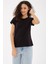 Fashıon Frıends Kadın Bisiklet Yaka T-Shirt 25Y0933K1 3