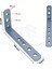 MR.BRACKET 5.2 x 10 cm - Deprem Güvenliği Dolap Sabitleme Aparatı Seti - Mobilya Gardırop Portmanto Kitaplık Masa Raf Eşya Duvara Sabitleyici Aparat 3