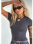 Bisiklet Yaka Basic Kısa Kollu Esnek Body Full Likralı Tam Kalıp T Shirt 1