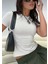 Bisiklet Yaka Basic Kısa Kollu Esnek Body Full Likralı Tam Kalıp T Shirt 1