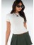 Bisiklet Yaka Basic Kısa Kollu Esnek Body Full Likralı Tam Kalıp T Shirt 2