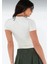 Bisiklet Yaka Basic Kısa Kollu Esnek Body Full Likralı Tam Kalıp T Shirt 5