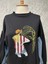 25Y10632 Sweat Kot Detay Önü Nakışlı - Puane - 25Y10632 - Siyah - 2 2
