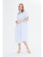 Beli İpli Gofre Elbise 3