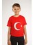 Çocuk Ay Yıldız Hilal Baskılı Tişört 2