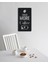 I Need More Coffee Yazılı Kahve Temalı Metal Tablo 3