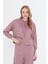 Kapüşonlu Triko Sweatshirt 5
