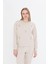 Kalpli Taş Baskılı Sweatshirt 4