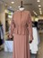 Beli Büzgülü Modal Etekli Takım Camel 091 2
