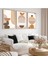 Harikabirev|kahverengi Bohem Soft Model 001 Ahşap Çerçeveli Mdf Tablo|ahkrfz 1