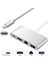 Type C To HDMI RJ45 USB Çevirici 3in1 1