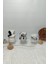 3lü Tealight Mumluk Seti - Dekoratif Beton Mumluk - Mumlar Dahildir 2