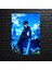 Anime Metal Poster Parlak Göz Alıcı Renkler - Mavi Işık Savaşçısı Krito 3