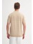 Triko Bej Erkek T-Shirt 3012 2