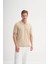 Triko Bej Erkek T-Shirt 3012 3