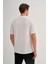 Bisiklet Yaka Beyaz Erkek T-Shirt 4263 2