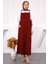 Bordo İp Askılı Jile 2