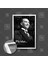 Gazi Mustafa Kemal Atatürk Payidar Kelime Anlamı Tipografik Çerçeveli Dikey Kanvas Tablo 1