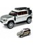 Çek Bırak 1:22 Sesli ve Işıklı Buharlı Df Metal Jeep Beyaz 1