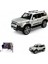 Kutulu Çek Bırak 1:22 Sesli ve Işıklı Buharlı Metal Jeep Gri 1