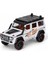 Çek Bırak 1:22 Sesli ve Işıklı Buhar Çıkartan Metal Jeep Beyaz 1