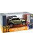 Kutulu Çek Bırak 1:22 Sesli ve Işıklı Safari Metal Jeep Yeşil 1