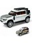Kutulu Çek Bırak 1:22 Sesli ve Işıklı Buharlı Df Metal Jeep Beyaz 1
