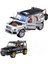 Çek Bırak 1:24 Sesli Işıklı Metal Model Araç Jeep Siyah 1