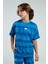 332924 Erkek Çocuk Tie-Dye Desen Şortlu Bermuda Pijama Takım 3
