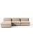 Most Mollirest 4 Modül Köşe 05 Bej Keten Kumaş Silikon Dolgu Minder(Evinize Teslim) 3