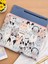 Pofuduk Kitap Kılıfı, Kitap Çantası, Apple iPad/tablet Aksesuar Çantası (30X24CM) - Cute Cats 1