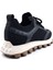 M21326 Hafif Tasarım Siyah Erkek Yazlık Fileli Triko Sneaker Spor Aayakabı 4