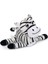 Köpek Oyuncağı, Sesli, Zebra, Peluş, Siyah/beyaz, 25x17x10cm Nrmsa 1