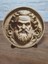 18,5X18,5 cm Ahşap Yakma Tanrı Zeus Tablo 2