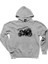 Suzuki Hayabusa Gri Kapşonlu Sweatshirt Hoodie 1