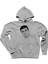 Muhammed Ali Drawing Gri Kapşonlu Sweatshirt Hoodie 1