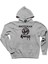 Shotokan Karate Logo Gri Kapşonlu Sweatshirt Hoodie 1