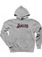Los Angeles Lakers Gri Kapşonlu Sweatshirt Hoodie 1